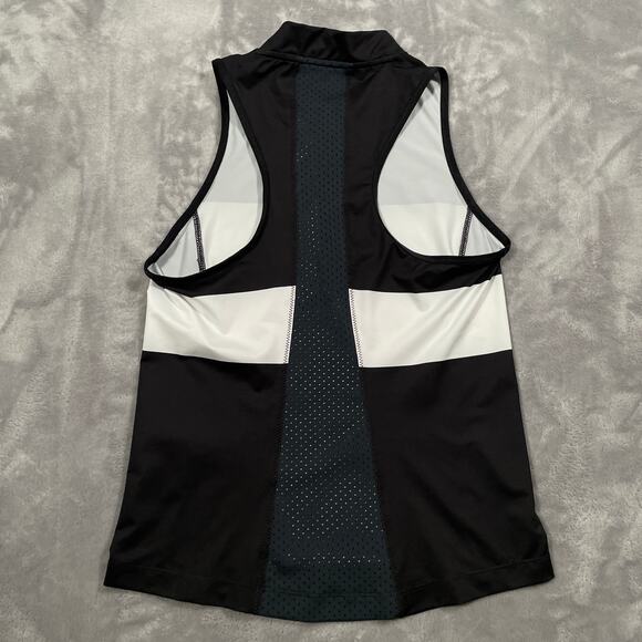 Nike Court Top Small Black Power Slam Tank Colorblock Tennis Activewear Sport - Picture 2 of 9